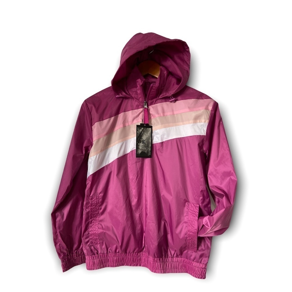 Kyodan Pink Windbreaker/Raincoat size small NWOT